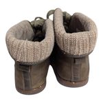 Chacos Chaco Barbary Ivy Green Waterproof Leather Lace-Up Knit Cuff Hiking Boots 8.5 Photo 2