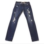 Abercrombie & Fitch  Dark Wash Distressed Skinny Jeans W26 L29 Low Rise Photo 0