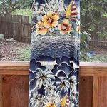 SPA Women's Vintage Tropical Sleeveless Maxi Dress Size S Photo 0