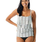 Coco reef ✨ Aura Ruffle Bra Sized Underwire Tankini Sz 38C Top✨ Photo 0