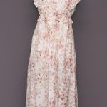 Munthe. Hives Silk Blend Floral Dress. Pink Size 8 Photo 1