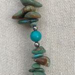 Jay King Mine Finds Turquoise Nugget Sterling 925 Silver Bead Neclace 24” Photo 3