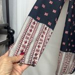 Aeropostale  Blue and Red Geometric Boho Cardigan Oversized Photo 2