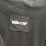 Monrow Black Track Pants Sleek Comfort Photo 1