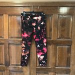 Calvin Klein  Performance Women’s Floral High Rise Leggings Size Medium Cropped Photo 1