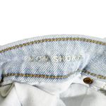 American Eagle Distressed Stretch Mom Shorts size 8 Photo 3