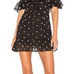 Lovers + Friends Host pick  polka dot black mini dress spring  party cocktail Photo 2
