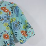 a.n.a  Short Sleeve Empire Waist Cotton Floral Simple Boho Dress Size XS Photo 6