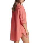 Seafolly  salmon cotton boyfriend shirt Photo 3