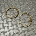 Gold Knot Cuff & Twisted Cable Cuff Bracelet Set Photo 2