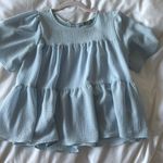 Good Luck Gem Blue Shirt Photo 0