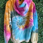 NWT La Detresse Tie Dyed Tropicali Pullover Hoodie Photo 4