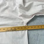 Las Olas  Pink Striped Button Down Shirt M Embroidered Butterfly Blouse‎ Kawaii Photo 9