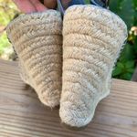 Joie  Kaelyn Nubuck Blue Espadrille Wedges Strappy Photo 10