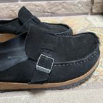 Birkenstock  Buckley Clog Shoes Black Suede Leather 38 7 Photo 8
