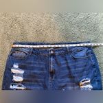 SheIn Curve Distressed Jeans Womens Size 4XL NWT High Rise Photo 1