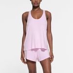 SKIMS  Sleep Loose Tank - Cherry Blossom - XXS Photo 3