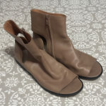 Maison Martin Margiela Taupe Ankle Booties Tan Size 6 Photo 0