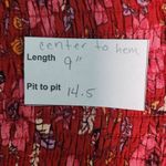 Band of Gypsies Band of the Free Red and Pink Floral Boho Crop Top Size Small NWT Red Crop Top Photo 9