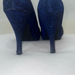 BKE Sole Stilletos Blue Metallic Animal Print 8.5 Women’s Photo 10