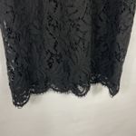 Francescas‎ Black Lace Dress Halter Neck Beaded Embellished Party Cocktail Size M Photo 2