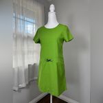 Vintage ‘80s Sylvia White Lime Green Short Sleeve Mini Dress Size XXS Photo 1