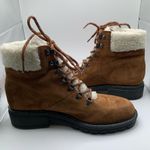 Bernardo  Dash Hiker Boots Tobacco Split Suede lace size 10M suede  NWOB F3 1407 Photo 8