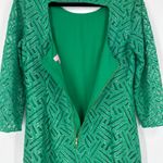 Lilly Pulitzer  Camellia Dress Kelly Green Lace Cutout Size 8 Holiday Party Photo 7