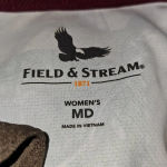 Field & Stream NWT‎  Womens Realtree Camouflage Camo 1/2 Zip Tech Pullover Medium Photo 3