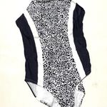 Athleta NEW NWT  Navy Blue White Zimbabwe One Piece Bathing Suit Photo 5