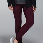 Lululemon Speed Tight II Full on Luon in Bordeaux Drama Photo 6