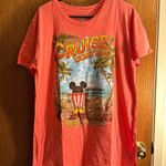 Disney  Cruise Line On Cruise Control Mickey Mouse Shirt Large EUC #0882-OAK Photo 1