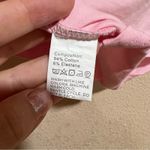 Light pink cropped short sleeve metal heart top Photo 4