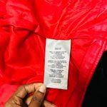 Levi Strauss & CO. LEVI’s STRAUSS & CO Red Faux Leather Bomber Jacket  Photo 14