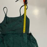 Wild Fable  green satin wrap dress Photo 8