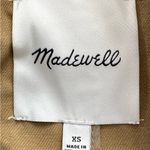 Madewell Crossover Regenerative tan oversized khaki blazer jacket, size XS Photo 1