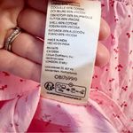 Free People Gabby Mini Dress Cherry Print Size Small Tie Back Pockets Photo 10