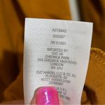 LOGO By Lori Goldstein LOGO Lori Goldstein Layer T-Shirt Womens Size 2X Asymmetrical V-Neck Orange Photo 8