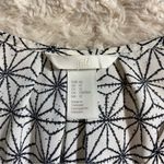 H&M Bold Geometric Short Sleeve Professional Blouse Size 12 Photo 3