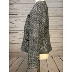 Soft Surroundings  Blazer size Medium Zipper Coat‎ Tweed Sweater Jacket Pockets Photo 4