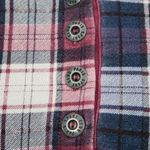 Polo Vintage 90s Paris Sports Club Plaid  Shirt Photo 3