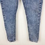 Topshop Jamie Acid Wash High Waist Skinny Jeans Indigo Wash Women's Size W28 L30 Photo 5