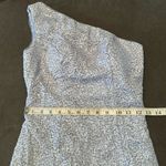 Women’s Lavender Sequined One Shoulder Short Prom Party Homecoming Dress Size 2 Purple Photo 9