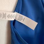 Aerie  Women's  Size Medium‎ Blue Strappy Sports Bra V-Neck Yoga Pilates  Photo 6