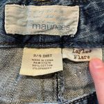 Maurice's Kaylee Flare Mid Rise Denim Jeans 3/4 Short Photo 4
