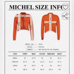 NWT Michael Vintage y2k Blazer Women’s M Black Long Sleeve Open Drape Front Size M Photo 10