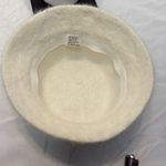 Women’s White Angora Bucket Hat Size 57cm Photo 5