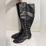 Michael Kors Ailee Black Leather Knee Photo 3