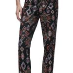 ZARA NEW  Tribal Southwestern Geometric Patterned Pants Women’s size Medium Photo 1