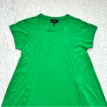 ME+EM Cotton Slub Jersey Raglan T Shirt Swing Dress 2 Kelly Green Minimalist Photo 7